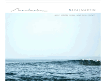 Tablet Screenshot of navalmartin.com